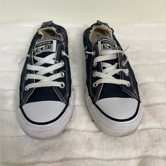 Converse slip on Navy and White Sneakers - Picture 1 of 6